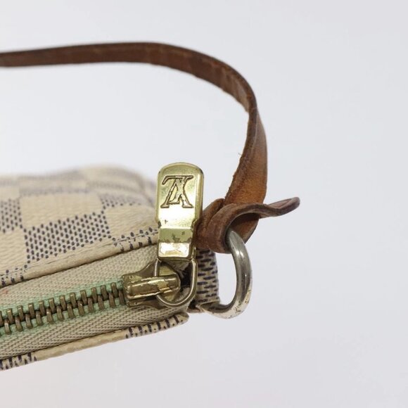 LOUIS VUITTON Damier Azur Pochette Accessoires Pouch - Picture 13 of 16